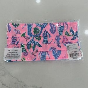 Pack of three Lilly Pulitzer masks